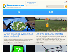 Tablet Screenshot of energimarknadsbyran.se